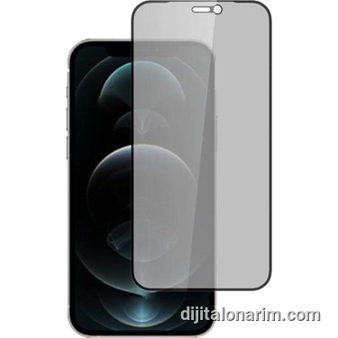 iPhone 12 Pro Max Tam Kaplayan Seramik Kırılmaz Ekran